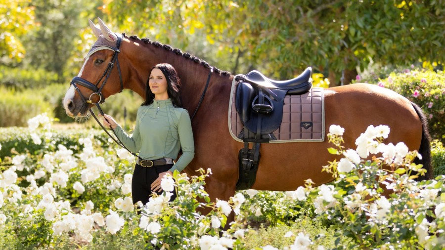 Saddle Pads LeMieux | Loire Classic Dressage Square Walnut