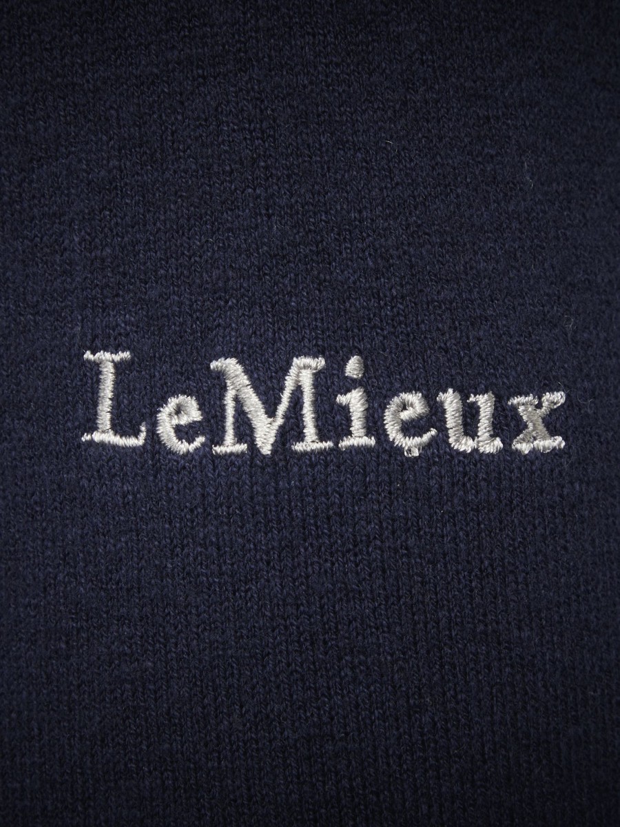 Clothing LeMieux Hoodies & Jumpers | Mens Crew Neck Jumper Navy