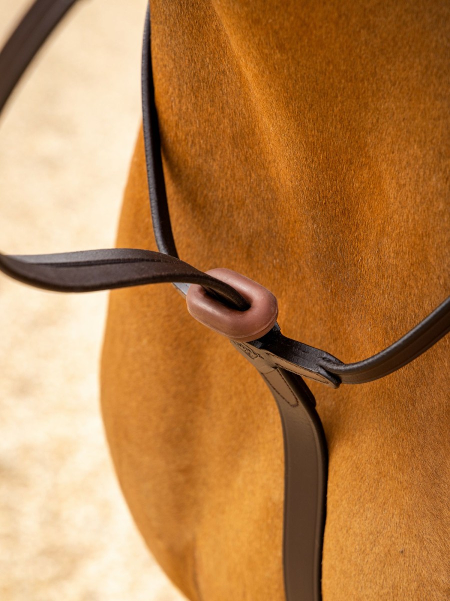 Horse LeMieux Martingales & Breastplates | Rubber Martingale Stoppers Brown One Size