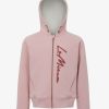 Clothing LeMieux Hoodies & Jumpers | Young Rider Sherpa Lined Hollie Hoodie Pink Quartz