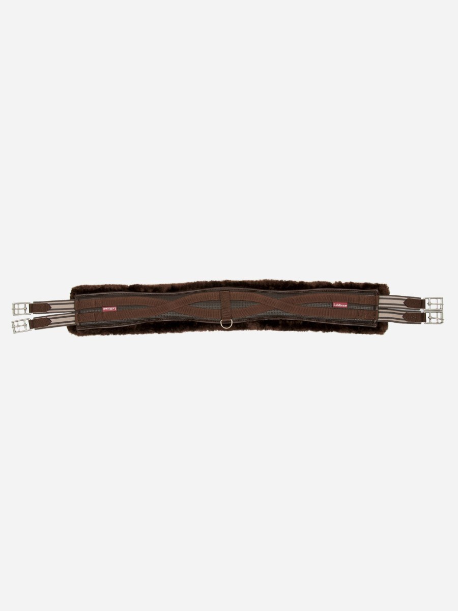 Horse LeMieux Girths | Fleece Lined Anatomic Girth Brown/Brown