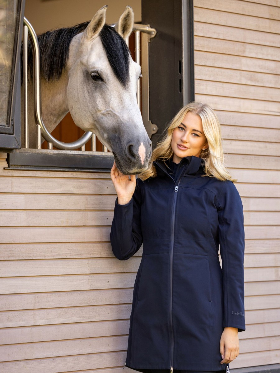 Clothing LeMieux Coats & Jackets | Maisie Lightweight Riding Jacket Navy