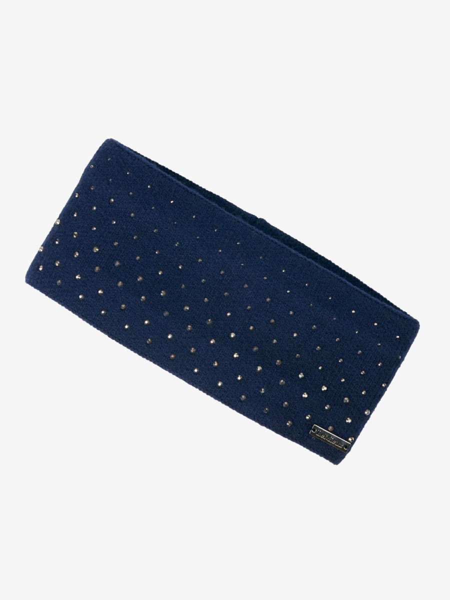 Clothing LeMieux Caps & Hats | Sparkle Headband Navy One Size