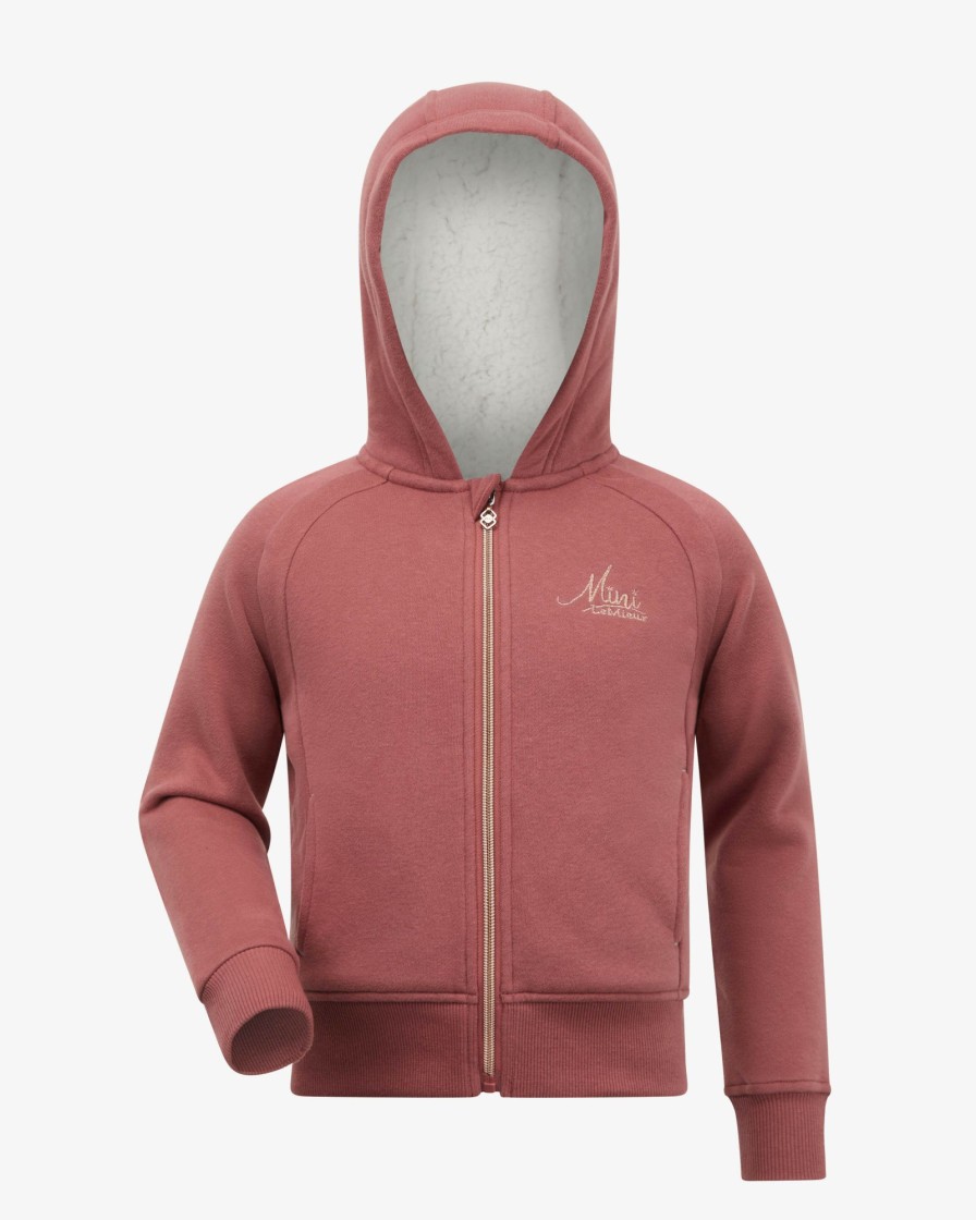 Clothing LeMieux Hoodies & Jumpers | Mini Sherpa Lined Lily Hoodie Orchid