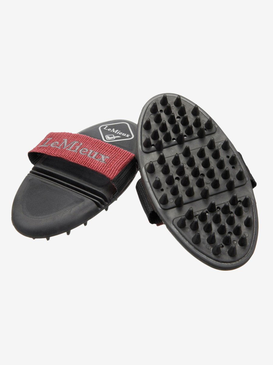 Horse LeMieux Brushes | Flexi Massage Brush Black One Size