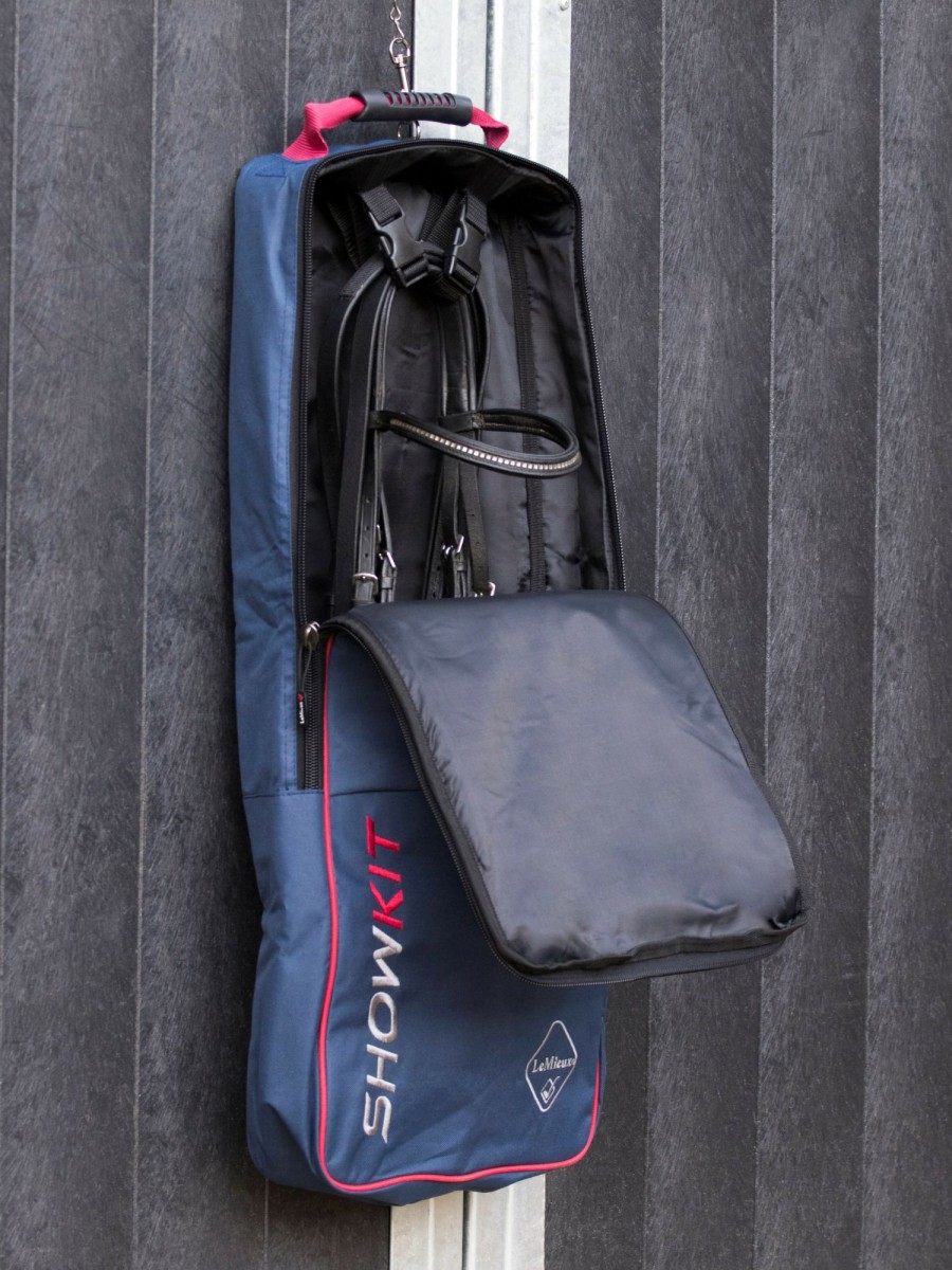 Horse LeMieux Showing & Plaiting | Bridle Bag Navy One Size