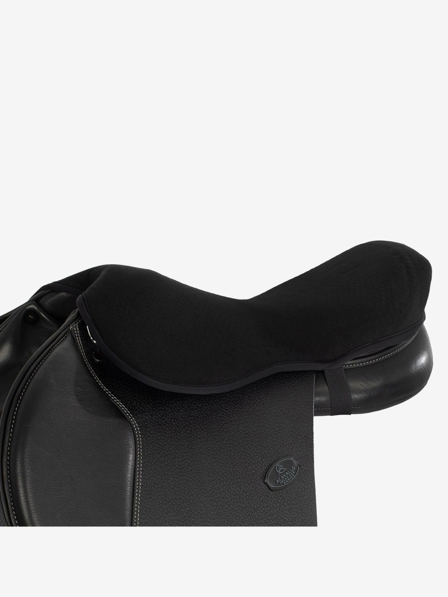 Horse LeMieux Seat Savers | Gel In Seat Saver Black