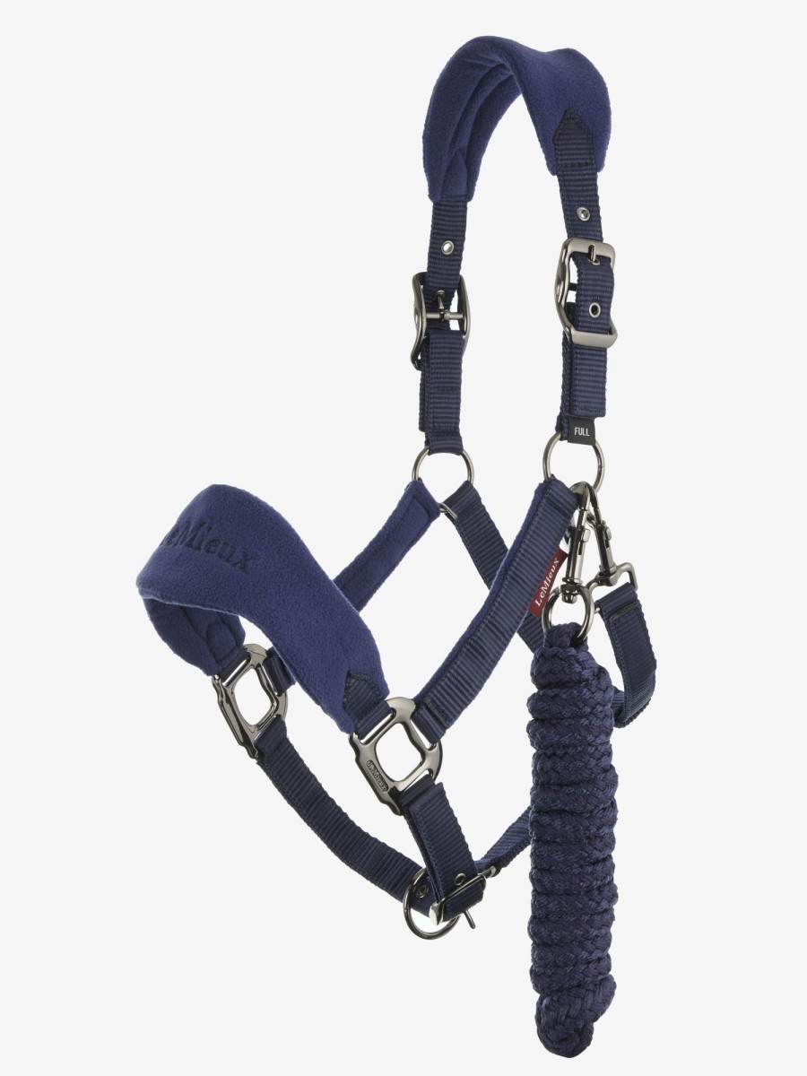 Horse LeMieux Vogue Headcollars | Vogue Headcollar & Leadrope Ink Blue