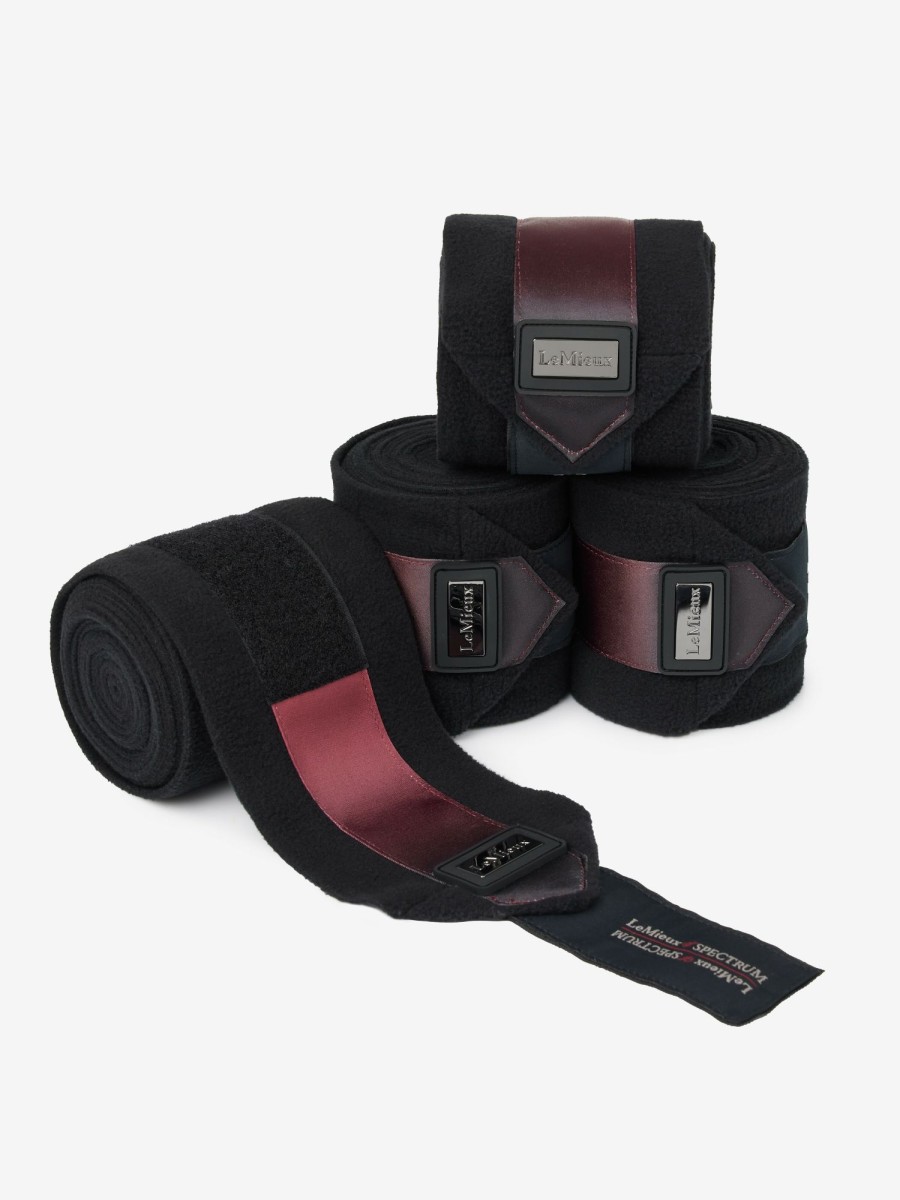 Horse LeMieux Loire Polo Bandages | Spectrum Polo Bandages Mulberry Large