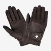 Discipline LeMieux Competition Wear | Classic Leather Riding Gloves Brown