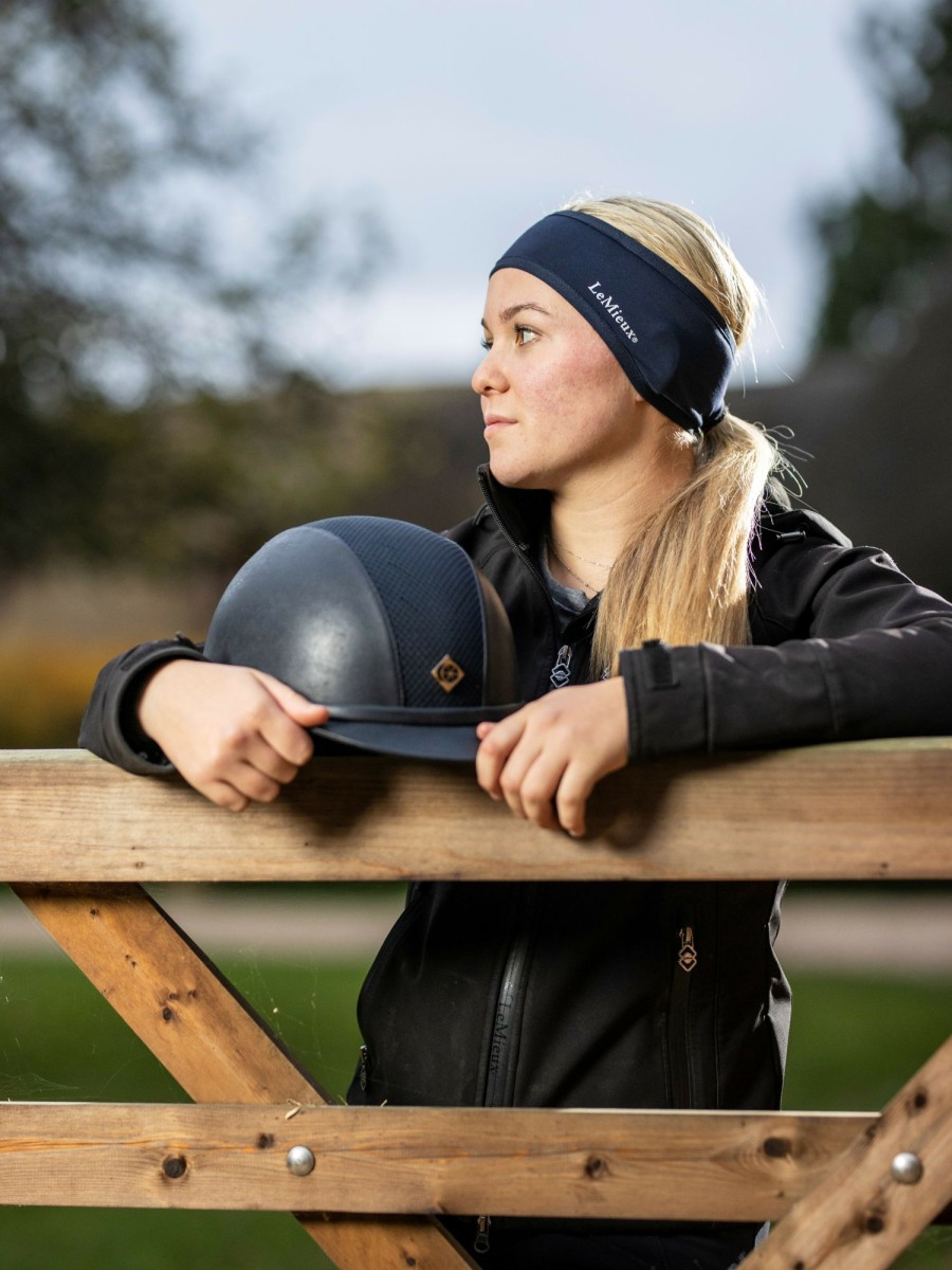 Clothing LeMieux Caps & Hats | Ear Warmer Headband Indigo One Size