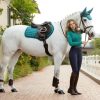 Saddle Pads LeMieux | Loire Classic Close Contact Square Peacock