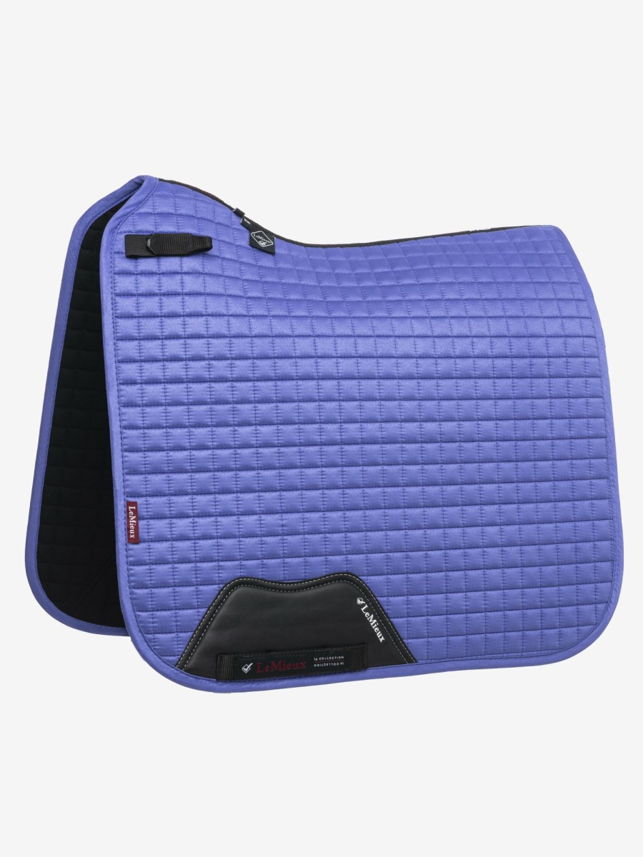 Saddle Pads LeMieux | Suede Dressage Square Bluebell