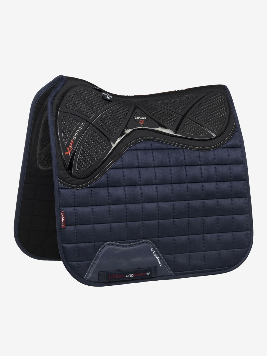 Saddle Pads LeMieux | X-Grip Twin Sided Dressage Square Navy Large