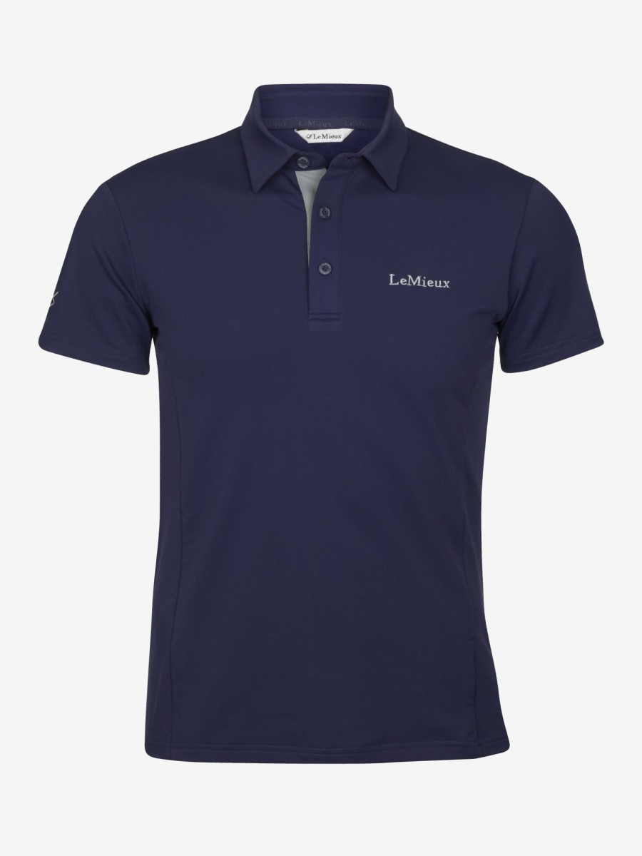 Clothing LeMieux Shirts & Tops | Junior Pro Polo Shirt Navy