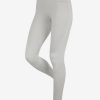 Clothing LeMieux Leggings & Pull Ons | Thermal Leggings Ice Grey