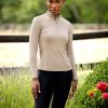 Clothing LeMieux Hoodies & Jumpers | Alice Quarter Zip Mink