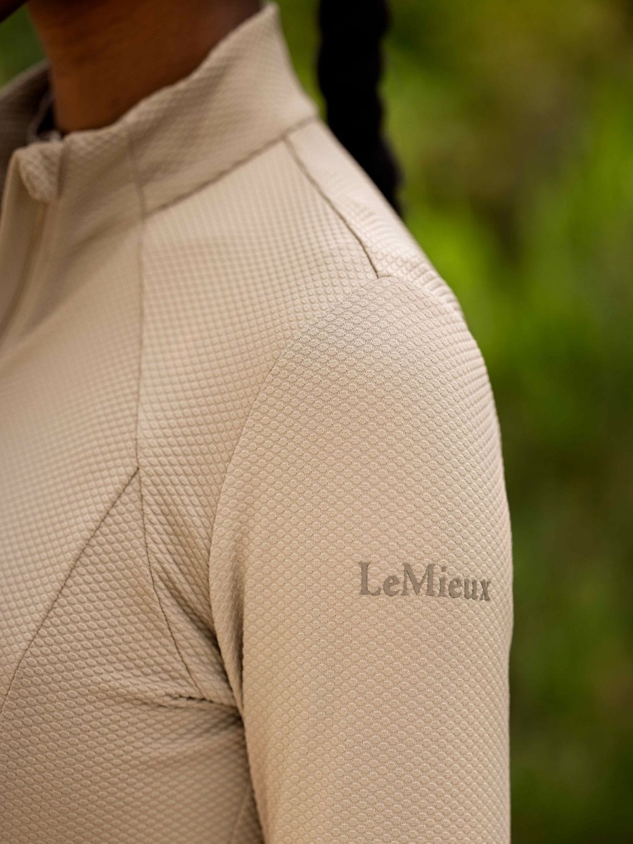 Clothing LeMieux Hoodies & Jumpers | Alice Quarter Zip Mink