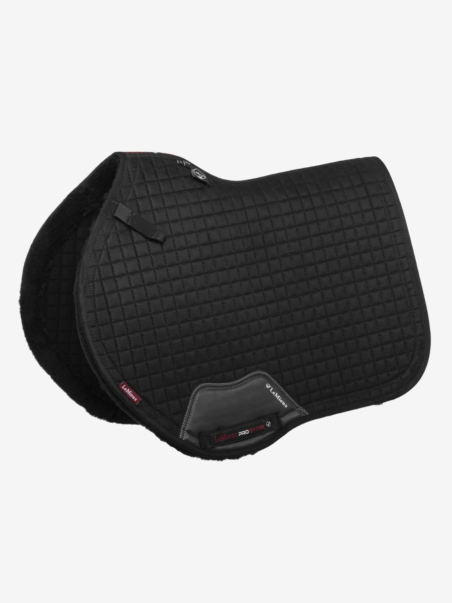 Saddle Pads LeMieux | Sensitive Eurojump Square Black Large