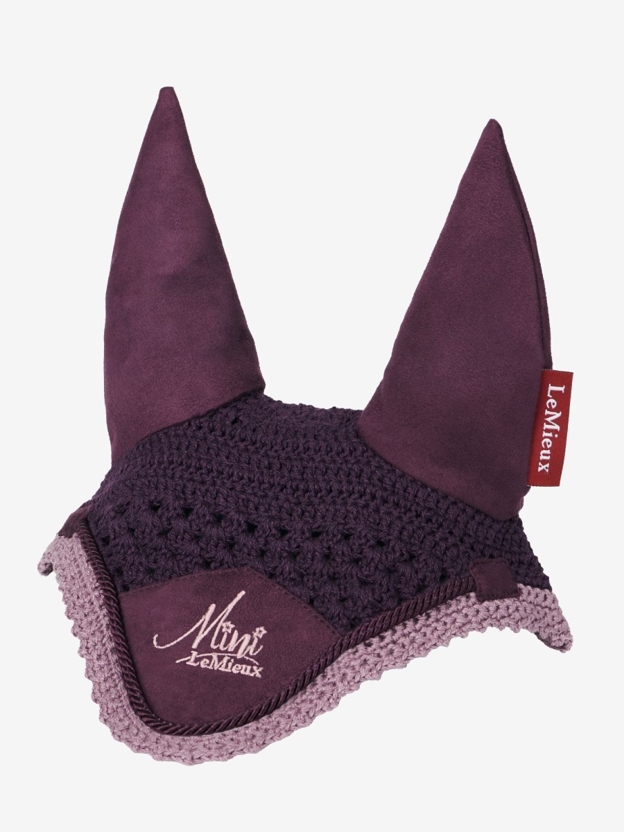 Horse LeMieux Pony Fly Hoods | Mini Fly Hood Fig