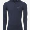 Clothing LeMieux Shirts & Tops | Mens Base Layer Indigo