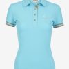 Clothing LeMieux Tops | Polo Shirt Azure