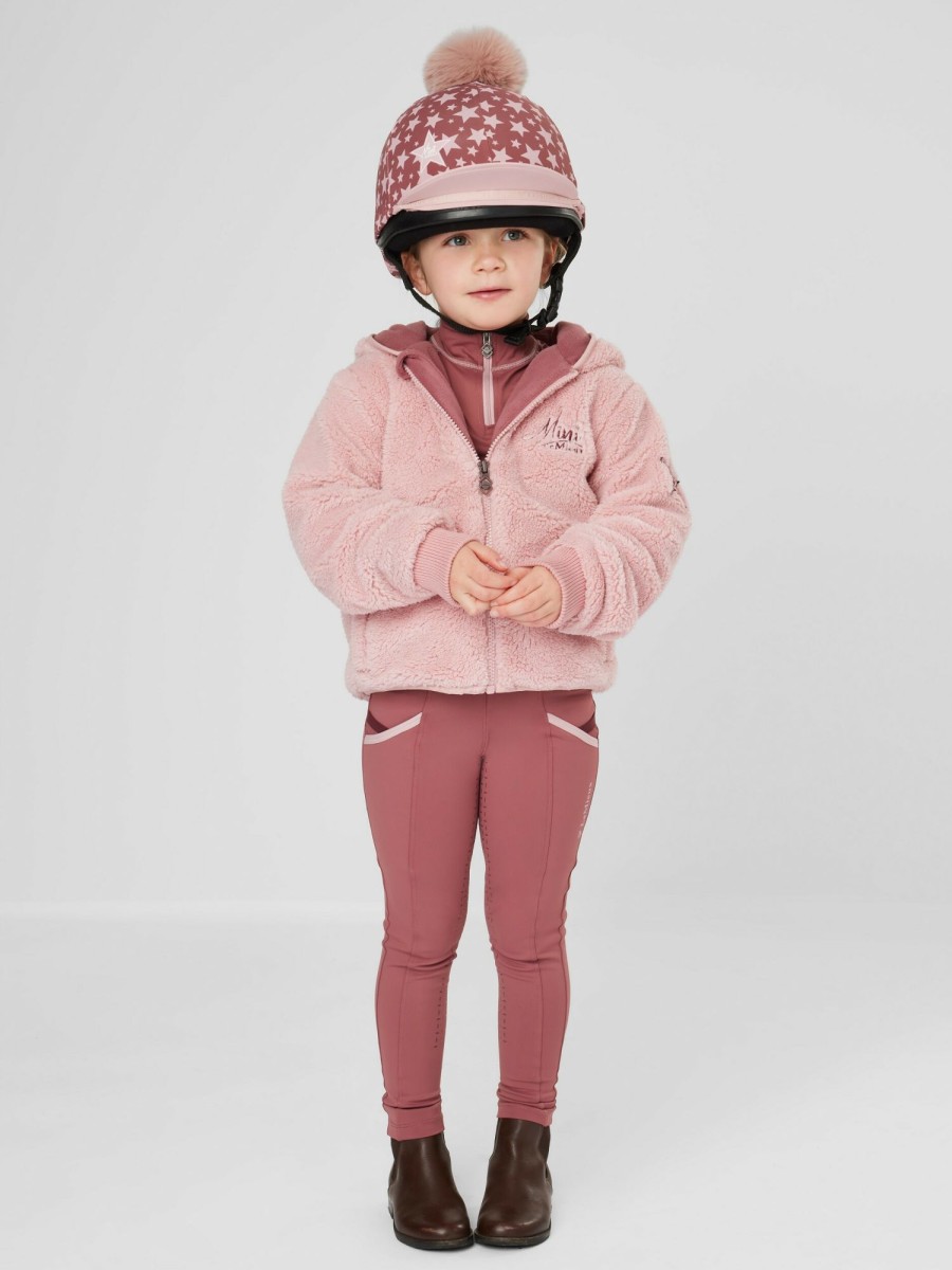 Clothing LeMieux Hoodies & Jumpers | Mini Teagan Fleece Pink Quartz