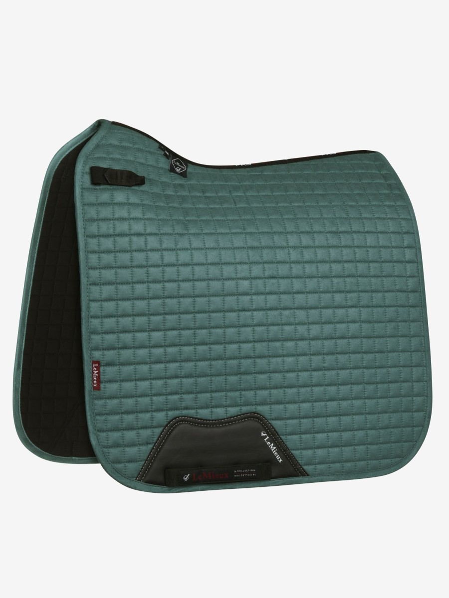 Saddle Pads LeMieux | Suede Dressage Square Sage