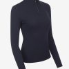 Clothing LeMieux Hoodies & Jumpers | Alice Quarter Zip Navy