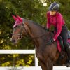 Saddle Pads LeMieux | Suede Dressage Square Mulberry