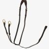 Horse LeMieux Martingales & Breastplates | Running Martingale Havana/Brass