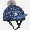 Clothing LeMieux Hat Silks | Mini Hat Silk Indigo One Size