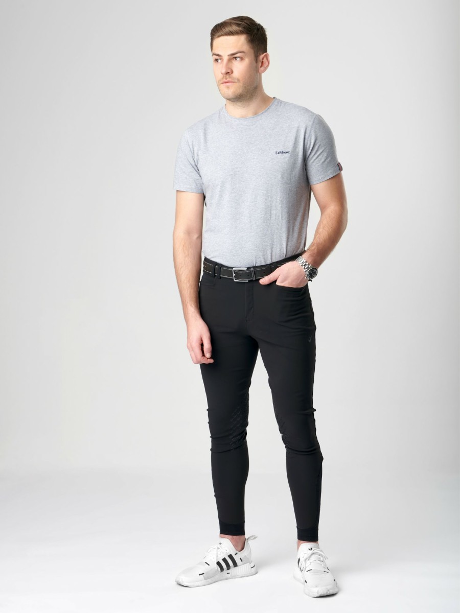 Clothing LeMieux Breeches | Mens Breeches Black