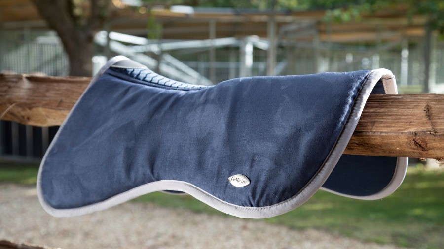 Saddle Pads LeMieux | Wither Relief Memory Foam Half Pad Navy