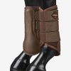 Discipline LeMieux Brushing Boots | Mesh Brushing Boots Brown