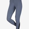 Clothing LeMieux Breeches & Jodhpurs | Dynamique Knee Grip Breeches Ice Grey