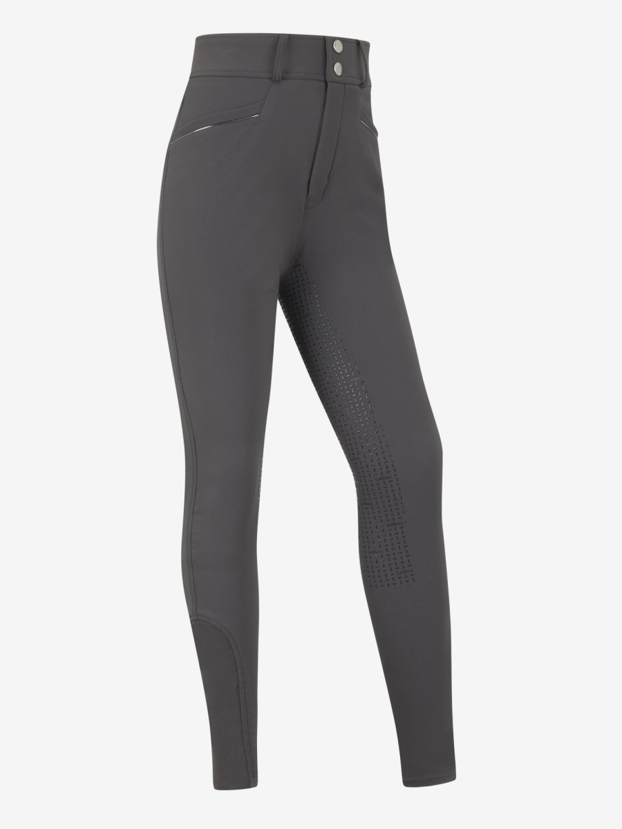 Clothing LeMieux Leggings & Breeches | Young Rider Freya Pro Breech Grey