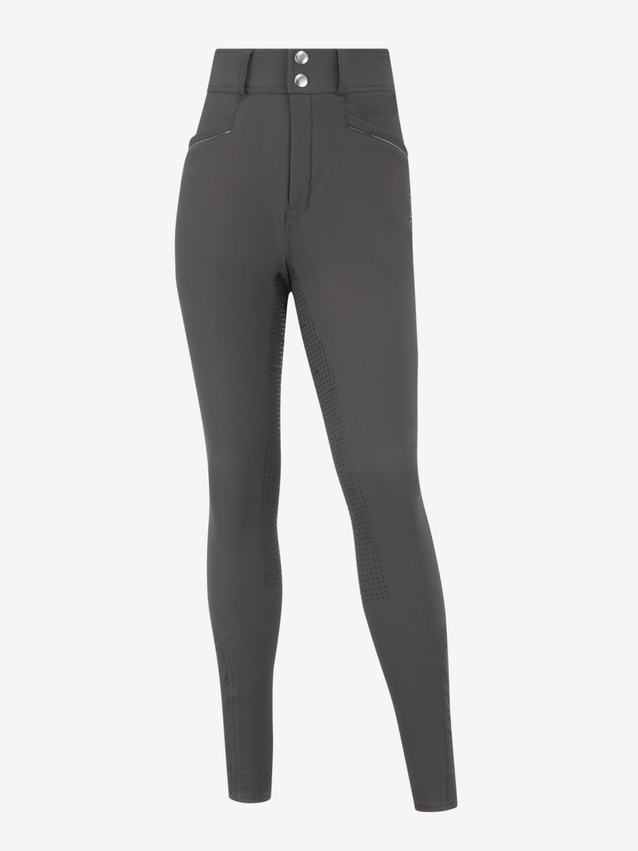 Clothing LeMieux Leggings & Breeches | Young Rider Freya Pro Breech Grey