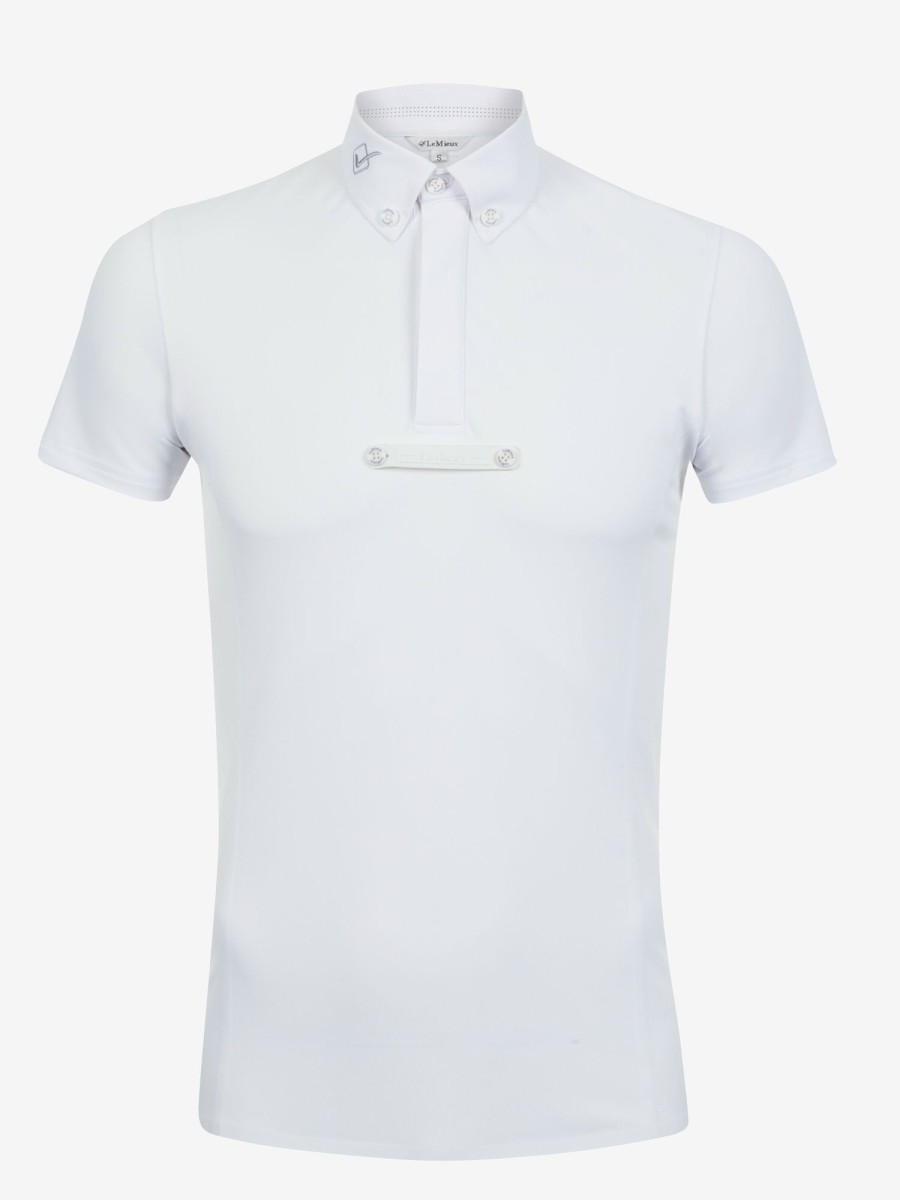 Clothing LeMieux Shirts & Tops | Mens Competition Shirt White