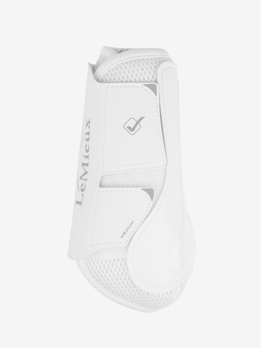 Horse LeMieux Brushing Boots | Motionflex Dressage Boot White