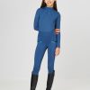 Clothing LeMieux Leggings & Breeches | Young Rider Pull On Breech Atlantic