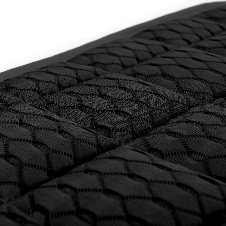 Saddle Pads LeMieux | Carbon Mesh Close Contact Half Square Black Large