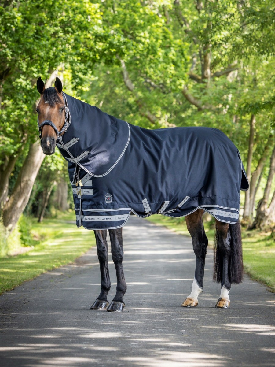 Horse LeMieux Turnout Rugs | Arika Storm-Tek Rug 100G Navy