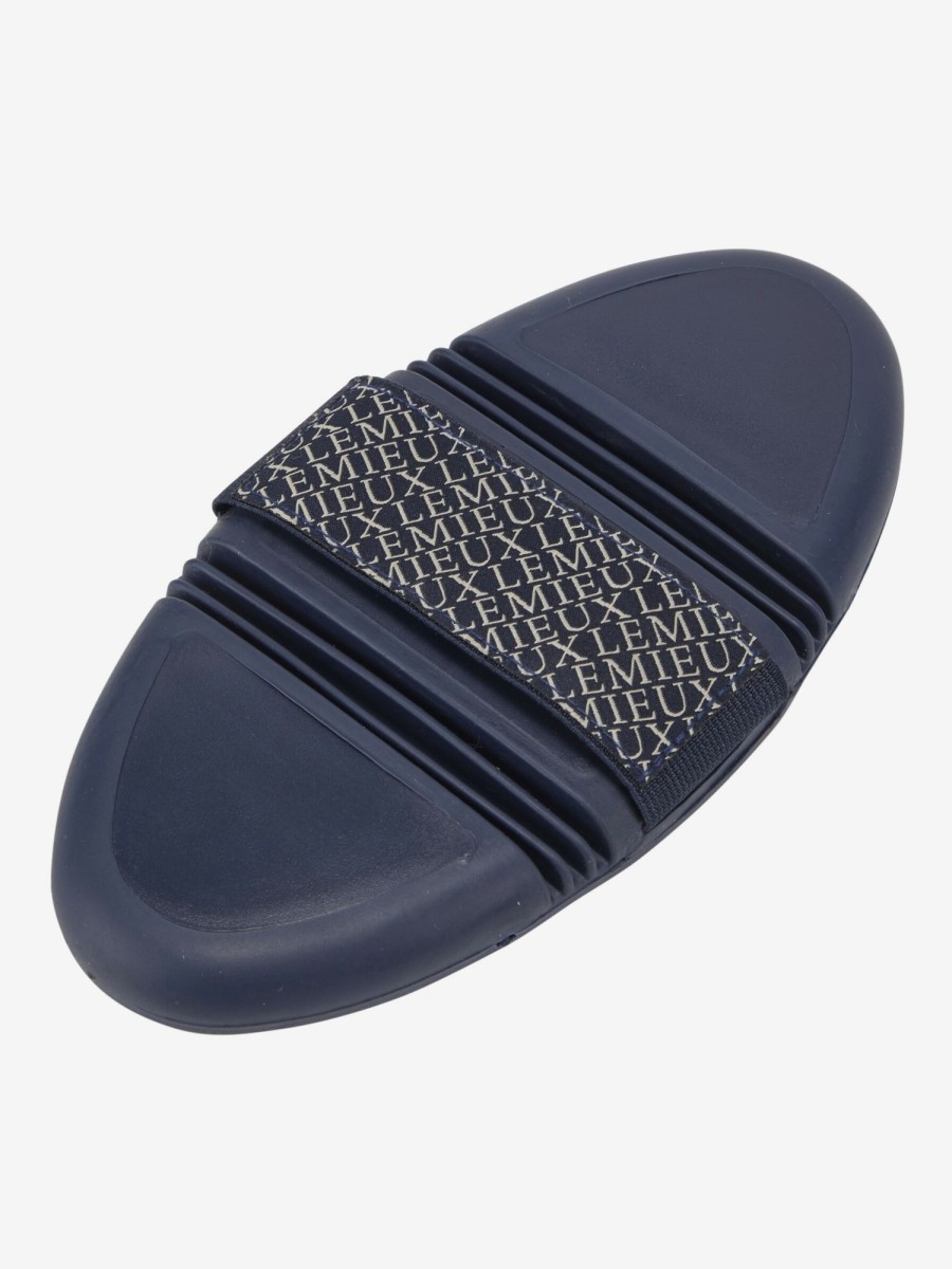 Horse LeMieux Brushes | Flexi Massage Brush Navy One Size