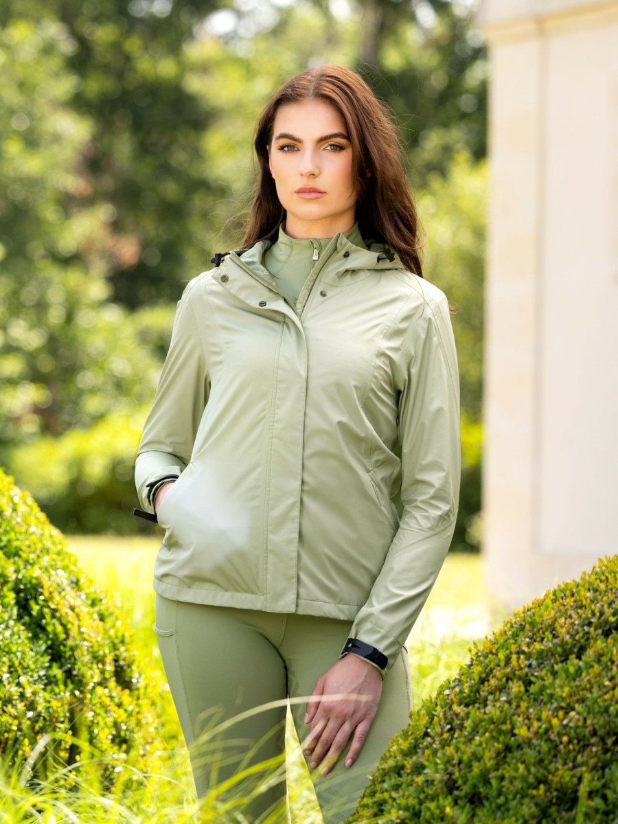 Clothing LeMieux Coats & Jackets | Isla Short Waterproof Jacket Fern