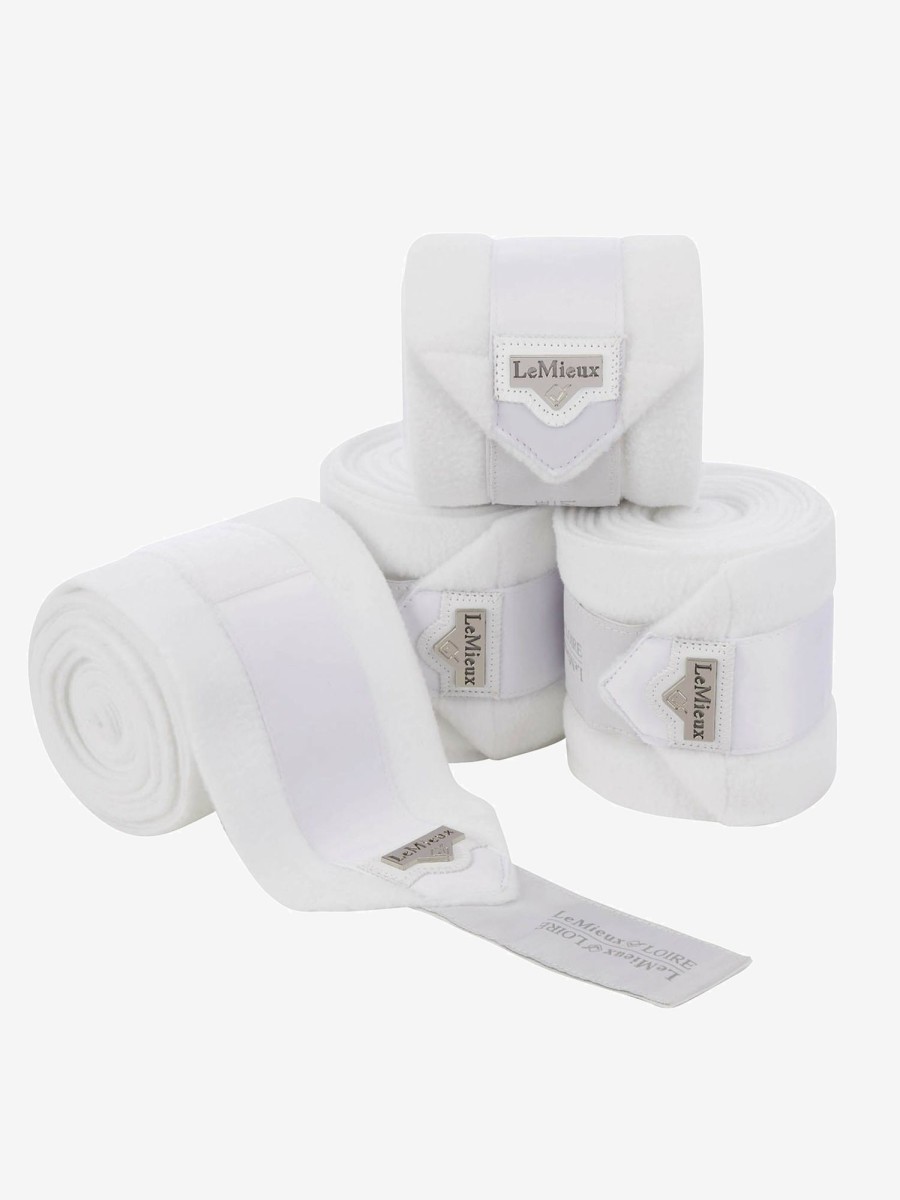 Horse LeMieux Loire Polo Bandages | Loire Polo Bandages White