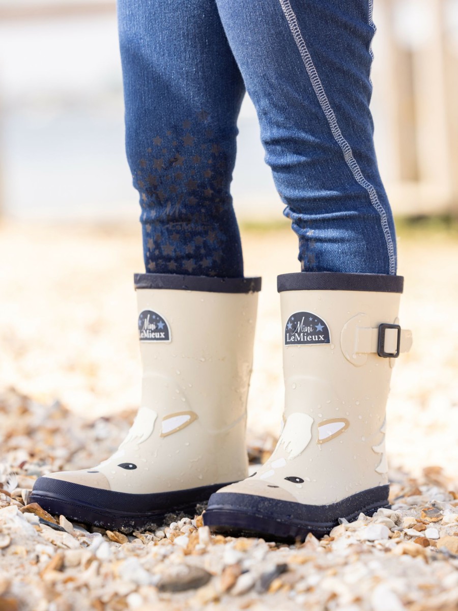 Clothing LeMieux Footwear | Puddle Pals Kids Welly Palomino