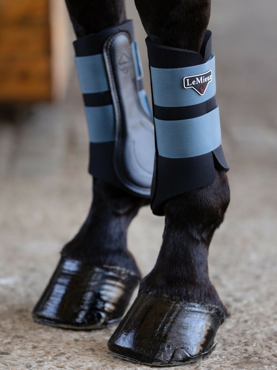 Discipline LeMieux Brushing Boots | Grafter Brushing Boot Ice Blue