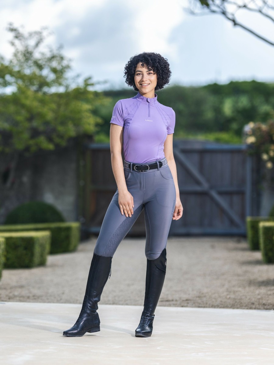 Clothing LeMieux Breeches & Jodhpurs | Demi Pull On Bregging Full Seat Grey