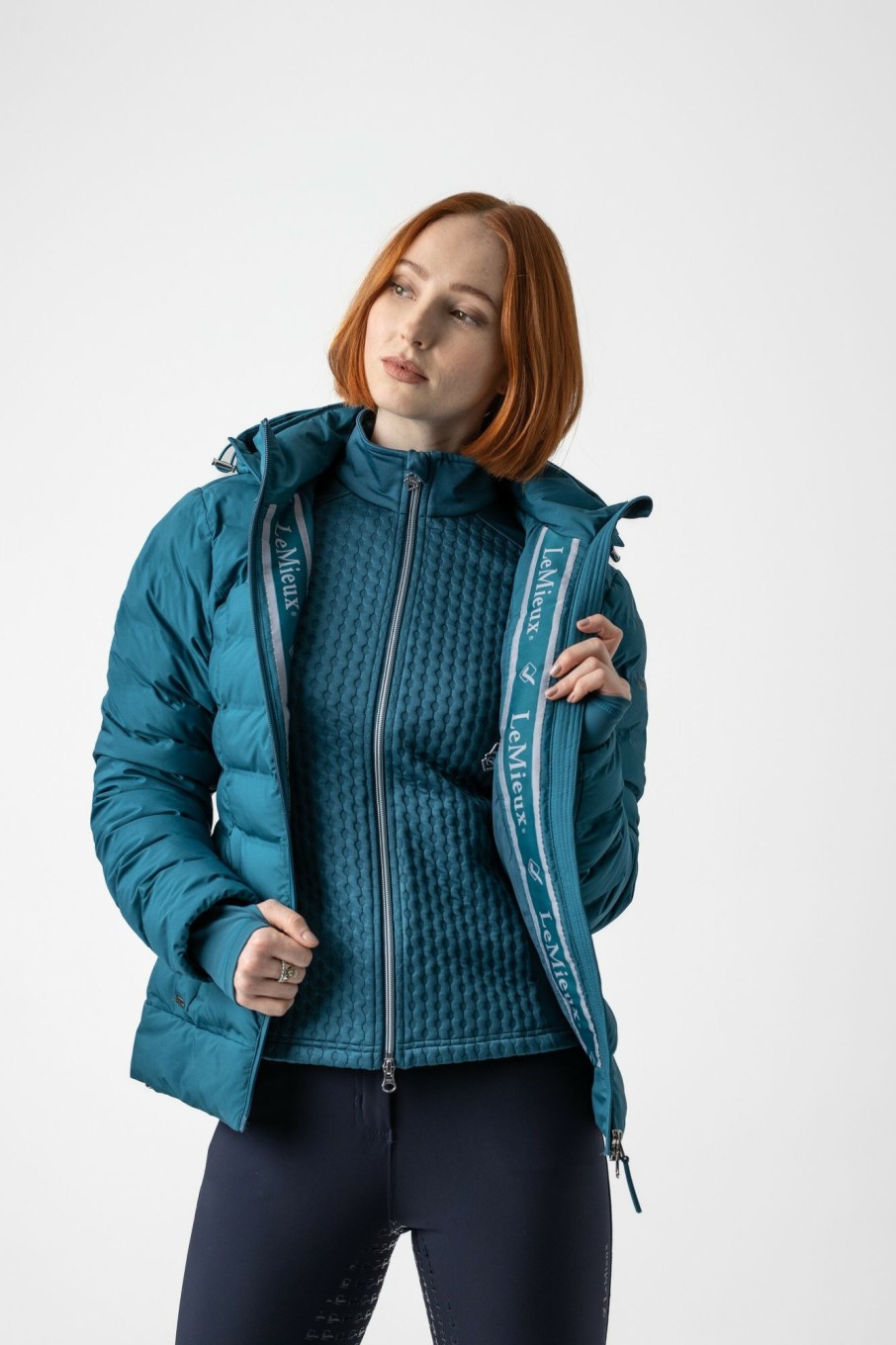 Clothing LeMieux Coats & Jackets | Elize Waterproof Puffer Jacket Marine